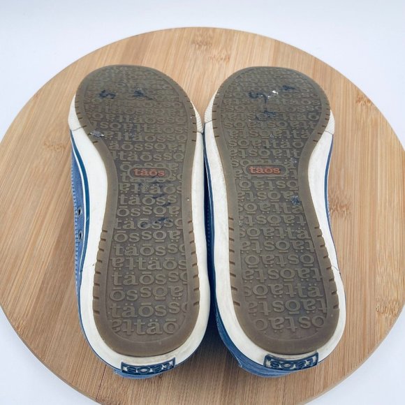 Taos Sneakers Womens 7.5 Blue Denim Comfort Casual Athletic - Picture 10 of 13